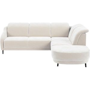 sit&more Ecksofa »Blues L-Form«, wahlweise mit Klapptisch und USB