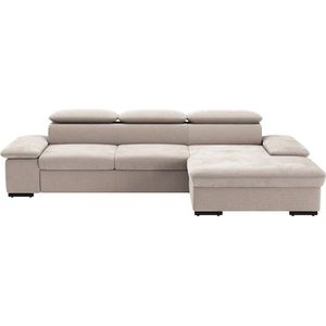 sit&more Ecksofa »Alcudia L-Form«, wahlweise mit Bettfunktion
