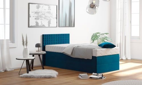 Westfalia Schlafkomfort Boxspringbett, mit Zierkissen, wahlweise mit Topper