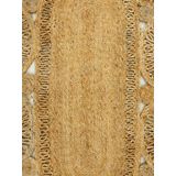 carpetfine Sisalteppich »Juteteppich Liam«, rechteckig, 13 mm Höhe, natürliches Pflanzenmaterial von Hand gewebt, Boho Style