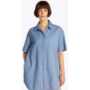 Tommy Jeans Hemdblusenkleid »SS SHIRT DRESS EXT«, mit Kurzarm