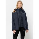 Jack Wolfskin 3-in-1-Funktionsjacke »GLAABACH 3IN1 JKT W«, (2 teilig), mit Kapuze