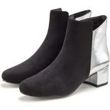 LASCANA Stiefelette, mit komfortablem Blockabsatz, Stiefel, Boots VEGAN