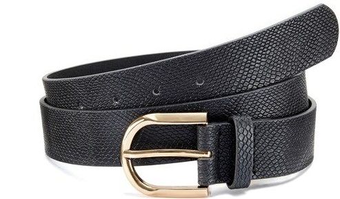 LASCANA Hüftgürtel »Hosengürtel«, im Metallic-Look, Gürtel, Jeansgürtel