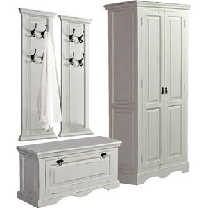 SIT Garderoben-Set »Toledo«, (4 St.), im Shabby Chic Stil, 4-teilig
