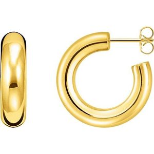 THOMAS SABO Paar Creolen »Chunky klein, CR635-001-21, CR635-413-39«