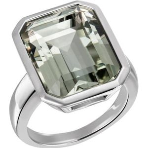 Firetti Fingerring »Schmuck Geschenk Silber 925 Silberring Quadrat«, mit Amethyst