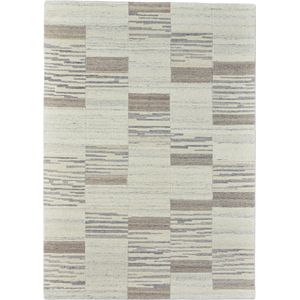 THEKO Wollteppich »Royal Natur 5040«, rechteckig, 12 mm Höhe, reine Wolle, handgetuftet, ideal im Wohnzimmer & Schlafzimmer