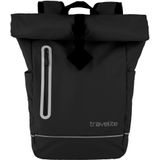 travelite Freizeitrucksack »BASICS Roll-Up Rucksack Plane«, Wanderrucksack Reiserucksack Streetpack Arbeitsrucksack