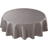 Curt Bauer Tischdecke »3947 Riga, rund, mit Rautenmotiv, Damast-Tischwäsche«, (1 St.), aus 59% Baumwolle, 41% Polyester, merzerisiert, mit Fleckschutz