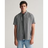 Gant Kurzarmhemd »Regular Fit Gingham Popeline Hemd strapazierfähig pflegeleicht kariert«, mit einer kleinen Logostickerei auf der Brusttasche