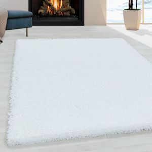 Ayyildiz Teppiche Hochflor-Teppich »SYDNEY 3000«, rechteckig, 50 mm Höhe, Shaggy, Langflor, uni, auch in rund, Wohnzimmer