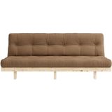 Karup Design Schlafsofa »Lean 200 Schlafsofa, Gästebett, Sofa mit Futonmatratze«, (2 St.), Inkl. Futonmatratze, Liegefläche 130x200 cm, FSC® zertifizierte Kiefer