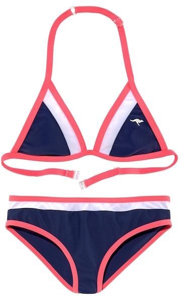 KangaROOS Triangel-Bikini »Energy Kids«, im coolen Colorblocking-Design