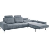 set one by Musterring Ecksofa »SO 3600«, mit Funktion, Kopfstützen und Nierenkissen, Breite 293 x Tiefe 180 cm