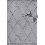 ELLE DECORATION Designteppich »Perrotin«, rechteckig, 18 mm Höhe, Läufer, Shaggy, flauschig, weich, Langflor, modern, Hoch Tief Effekt