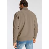 H.I.S Sweatshirt, unifarben, aus dehnbarer Sweatware, mit Logostickerei