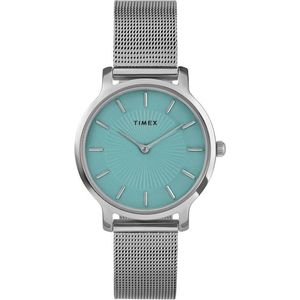 Timex Quarzuhr »TRANSCEND«, Armbanduhr, Damenuhr,Edelstahlarmband,analog