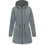 LASCANA Fleecejacke, mit Kapuze, mit Kapuze