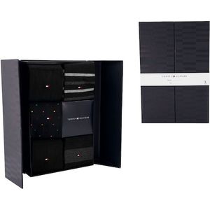 Tommy Hilfiger Socken, (5 Paar), Ideal zum Verschenken, Geschenkbox, Rippenbündchen