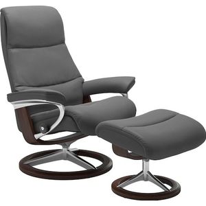 Stressless® Fußhocker »View«, mit Signature Base,Gestell Braun
