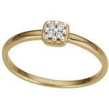 Firetti Diamantring »Schmuck Geschenk Gold 333 Damenring Goldring Diamant«, mit Brillanten
