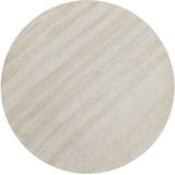 Wecon home Teppich »Hamptons TWENTYSEVEN«, rund, 15 mm Höhe, Kurzflor, Wohnzimmer, Schlafzimmer, elegant, robust, Linien-Muster