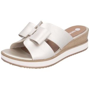 Remonte Pantolette, Keilabsatz, Sommerschuh mit schöner Zierschleife