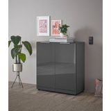 HBZ Kommode »Santorin, BxHxT 90x99x40 cm«, (1 St.), Breite 90cm, Softclose für Türen, Melaminbeschichtung