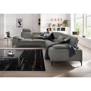 W.SCHILLIG Ecksofa »valentinoo, Designsofa, elegant und bequem, L-Form«, (Set), mit Sitztiefenverstellung, Breite 318 cm