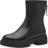 MARCO TOZZI Stiefelette »POLI«, Blockabsatz, Boots mit Zierreißverschluss an der Ferse