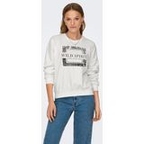 ONLY Sweatshirt »ONLRUNA L/S O-NECK BOX CC SWT«