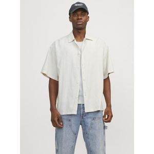 Jack & Jones Kurzarmhemd »JORFARO LINEN OVERSIZED SHIRT SS SN«