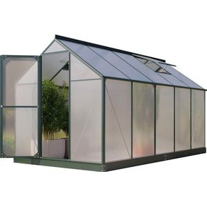 Vitavia Gewächshaus »Eos 7500«, Alu-Profile, Stahlfundamentrahmen, 6 mm Hohlkammerplatten