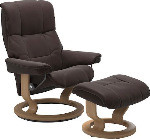 Stressless® Relaxsessel-Set »Mayfair«, mit Hocker, mit Classic Base, in 3 Größen, Gestell Eiche