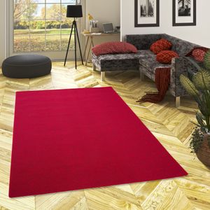my home Teppich »Fortis«, rechteckig, 5 mm Höhe, Uni Farben, Schlinge, gekettelt, auch als Läufer, strapazierfähig