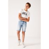 Garcia Jeansshorts »Tavio«, mit Used-Effekten