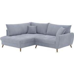 Mr. Couch Ecksofa »Blackburn II L-Form«, Wahlweise mit Kaltschaumpolsterung bis 140 kg belastbar