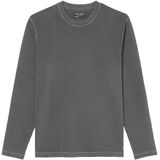 Marc O'Polo Langarmshirt »T-shirt, long sleeve, crew neck, embroidery«