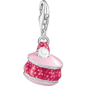 THOMAS SABO Charm-Einhänger »Himbeer-Macaron pink, 2080-007-9«