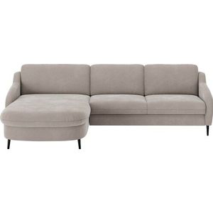 sit&more Ecksofa »Soul L-Form«, wahlweise mit Bettfunktion und Bettkasten oder Schubkasten