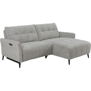 INOSIGN Ecksofa »DENIO 3-Sitzer, L-Form (Breite 209cm), elektr. Relaxfunktion, USB-A/C«, Liegefunktion durch Recliner, Federkernpolsterung