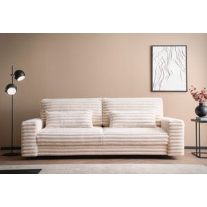 LeGer Home by Lena Gercke Schlafsofa »Imoga, Polster mit Schlaffunktion, 3-Sitzer Sofa, Couch mit Bettkasten«, in modernen Farben und Stoffen, Bettfunktion, Liegefläche: 200x150 cm