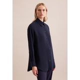 seidensticker Longbluse »Schwarze Rose«, Langarm Kragen Uni