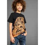 KIDSWORLD T-Shirt »GECKO«, Kurzarm, Basic-Passform, bedruckt, Rundhalsausschnitt