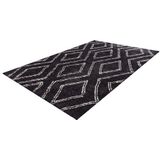 me gusta Teppich »Orlando 225«, rechteckig, 27 mm Höhe, Weicher Hochflorteppich, dezent gestaltet,Fußbodenheizung geeignet