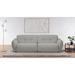 BETYPE 4-Sitzer »Be Fluffy«, Softes Sitzgefühl, moderne Kedernaht, hochwertiger Bezug