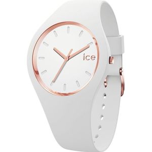 ice-watch Quarzuhr »ICE glam - S37 - 3H«, Armbanduhr, Damenuhr, Silikonarmband, analog