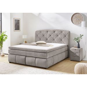 Jockenhöfer Gruppe Boxspringbett »Mila erhältlich in der Größe 180x200cm«, Kaltschaumtopper, 7-Zonen-TTFK-Matratze, mehrere Härtegrade wählbar