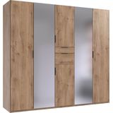Wimex Drehtürenschrank »Moldau Kleiderschrank mit Spiegel Schlafzimmerschrank Bestseller«, Wähle deine Innenausstattung fertig konfiguriert im Schrank